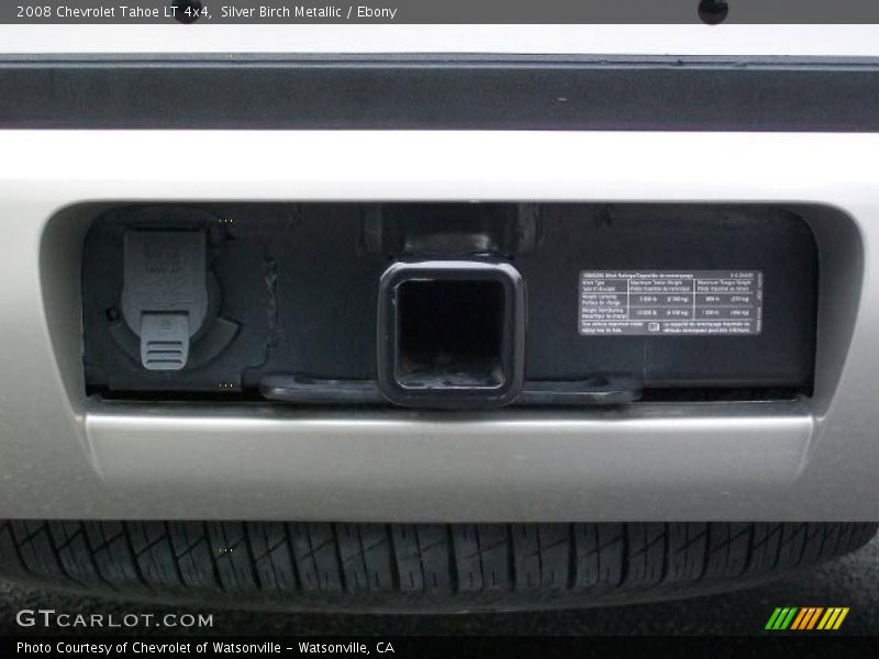 Silver Birch Metallic / Ebony 2008 Chevrolet Tahoe LT 4x4