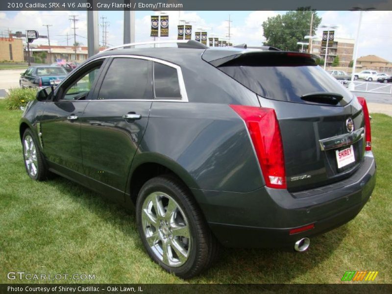 Gray Flannel / Ebony/Titanium 2010 Cadillac SRX 4 V6 AWD