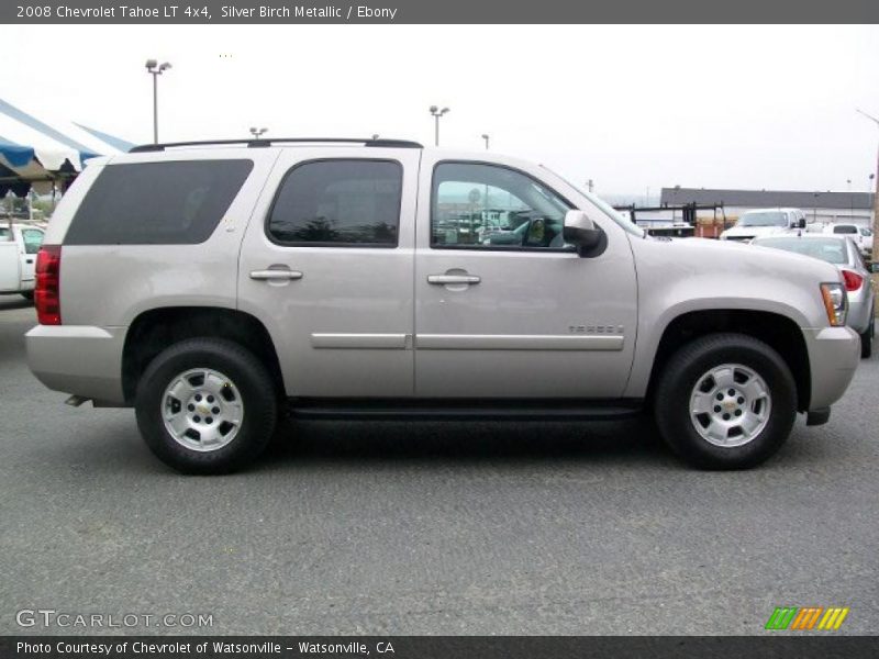 Silver Birch Metallic / Ebony 2008 Chevrolet Tahoe LT 4x4