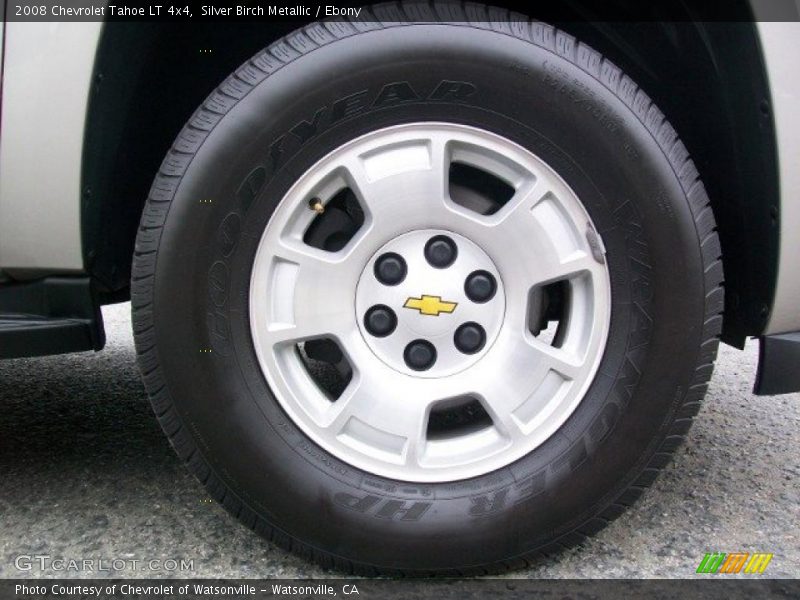 Silver Birch Metallic / Ebony 2008 Chevrolet Tahoe LT 4x4