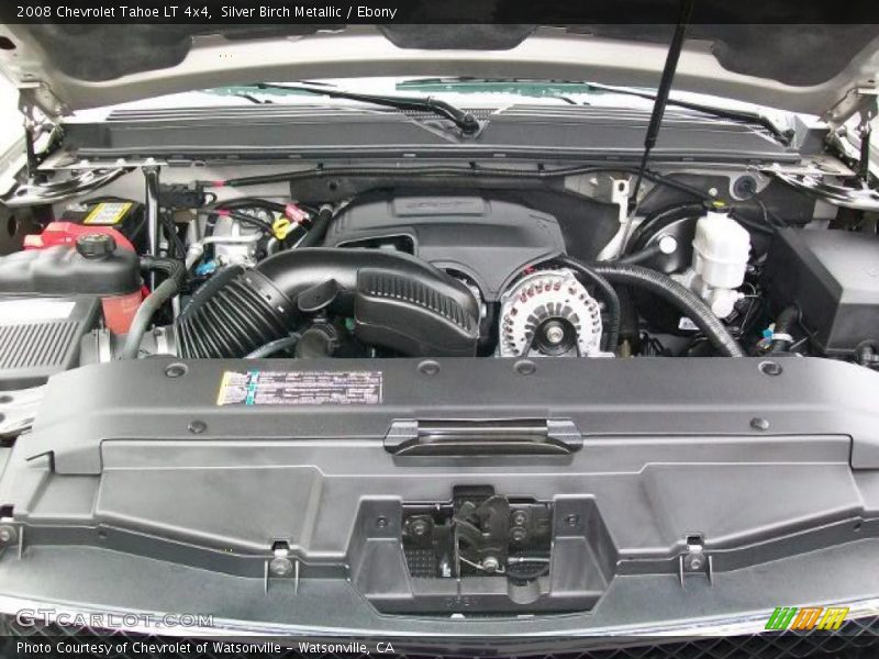 Silver Birch Metallic / Ebony 2008 Chevrolet Tahoe LT 4x4