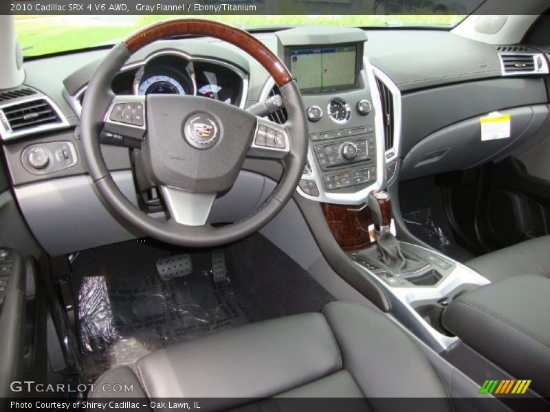 Gray Flannel / Ebony/Titanium 2010 Cadillac SRX 4 V6 AWD