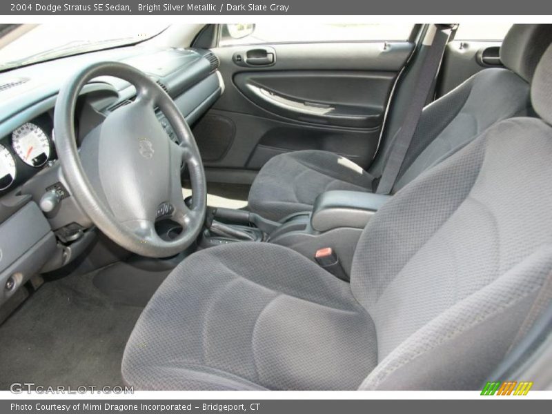 Bright Silver Metallic / Dark Slate Gray 2004 Dodge Stratus SE Sedan