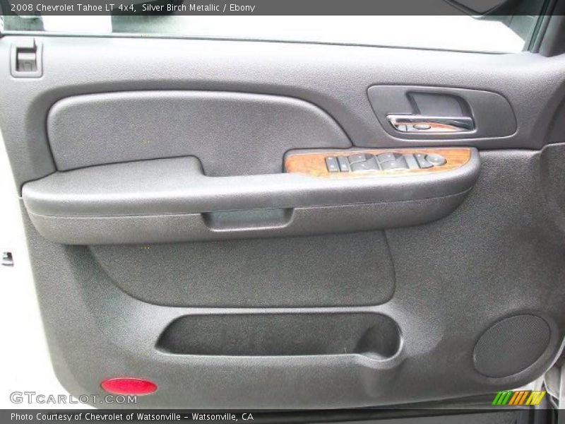 Silver Birch Metallic / Ebony 2008 Chevrolet Tahoe LT 4x4