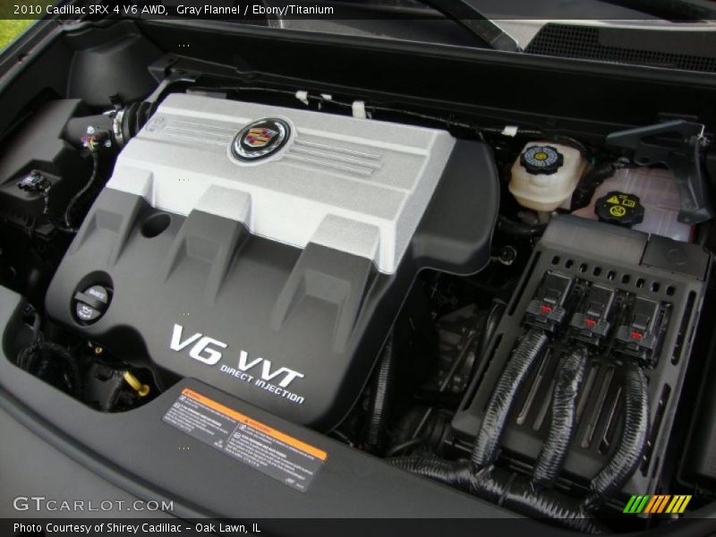 Gray Flannel / Ebony/Titanium 2010 Cadillac SRX 4 V6 AWD