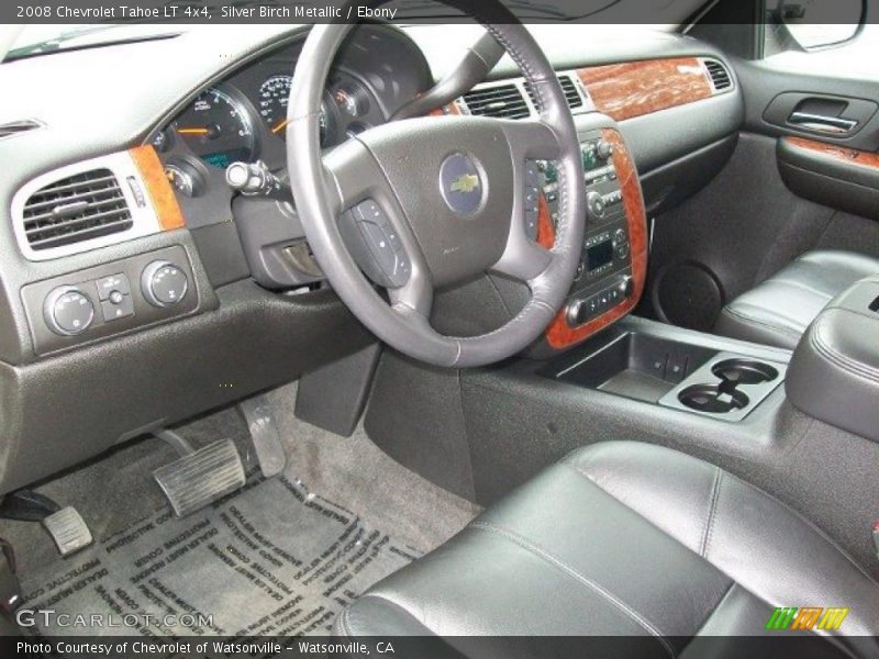 Silver Birch Metallic / Ebony 2008 Chevrolet Tahoe LT 4x4