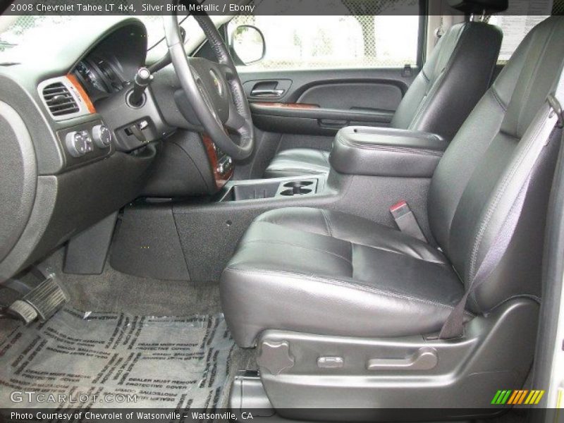 Silver Birch Metallic / Ebony 2008 Chevrolet Tahoe LT 4x4