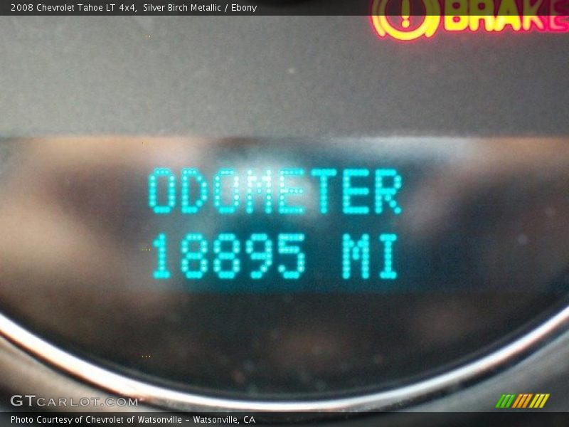 Silver Birch Metallic / Ebony 2008 Chevrolet Tahoe LT 4x4