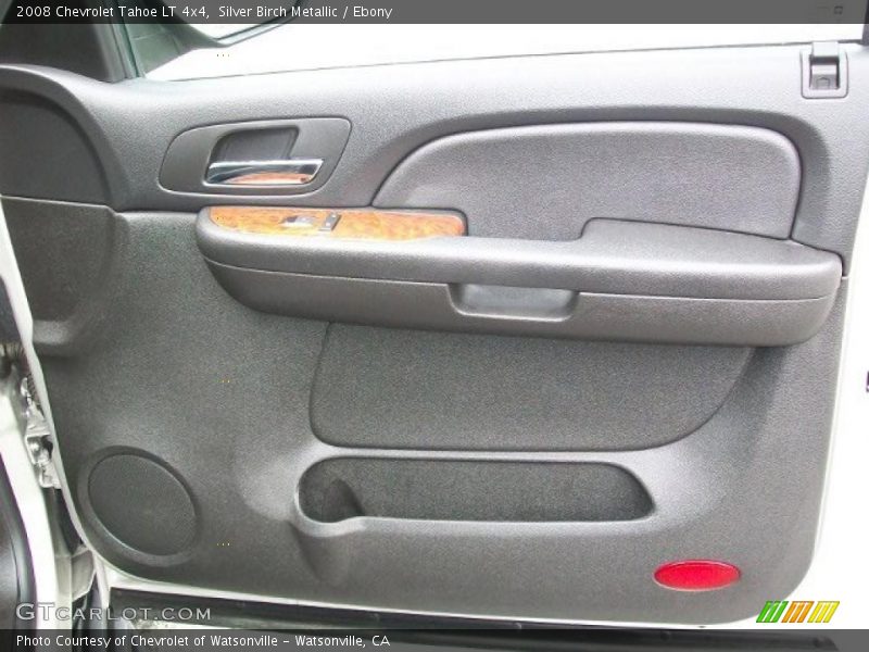Silver Birch Metallic / Ebony 2008 Chevrolet Tahoe LT 4x4