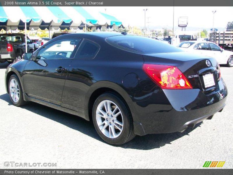Super Black / Charcoal 2008 Nissan Altima 3.5 SE Coupe