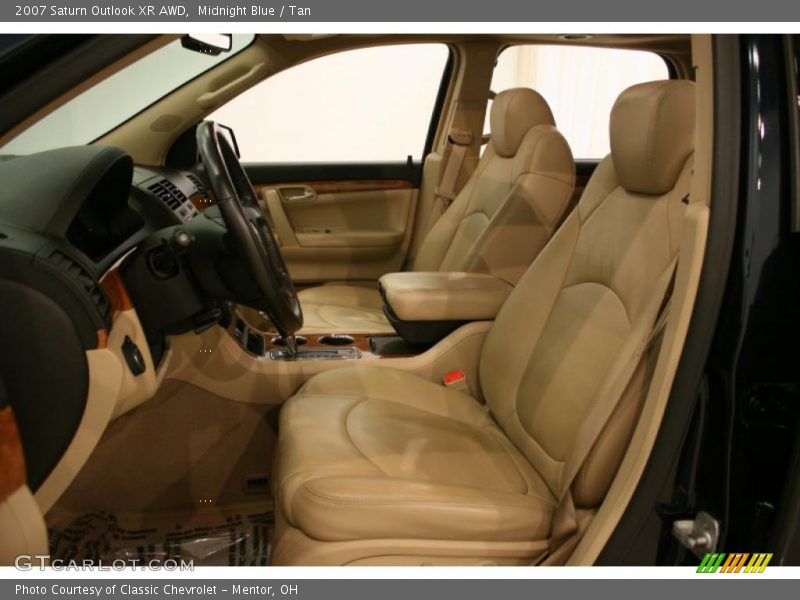 Midnight Blue / Tan 2007 Saturn Outlook XR AWD