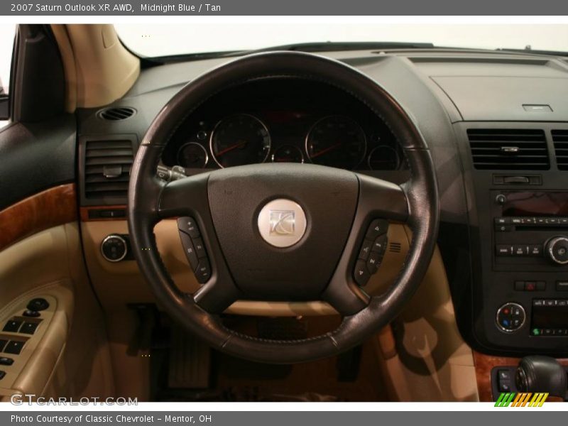 Midnight Blue / Tan 2007 Saturn Outlook XR AWD