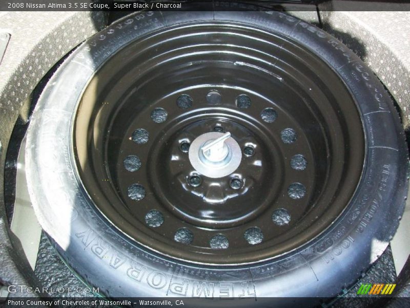 Super Black / Charcoal 2008 Nissan Altima 3.5 SE Coupe
