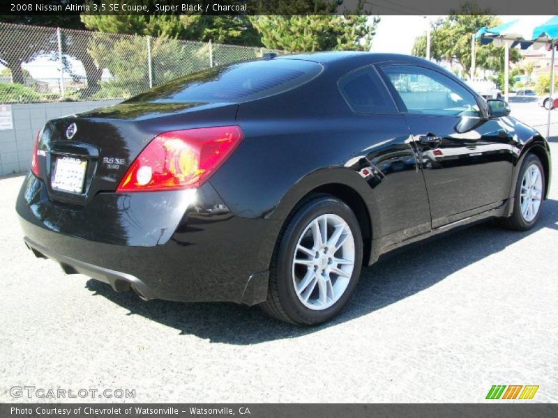 Super Black / Charcoal 2008 Nissan Altima 3.5 SE Coupe