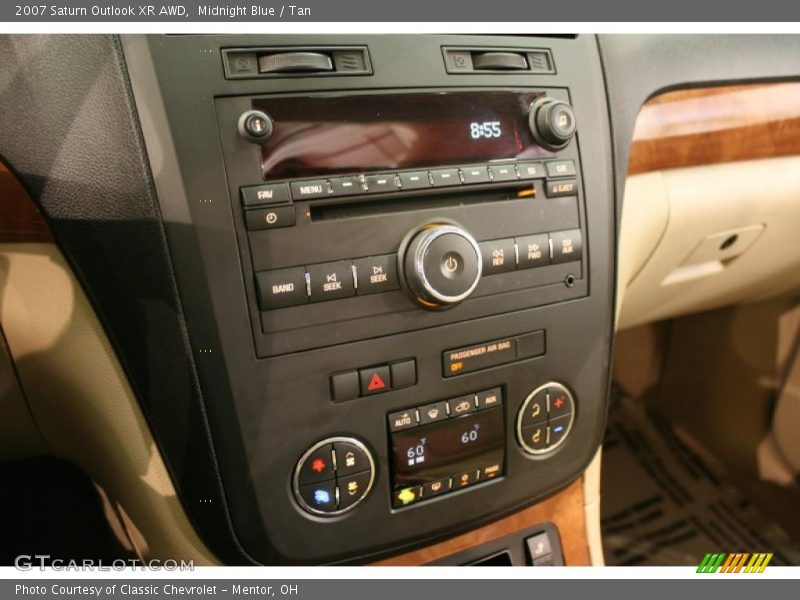 Midnight Blue / Tan 2007 Saturn Outlook XR AWD