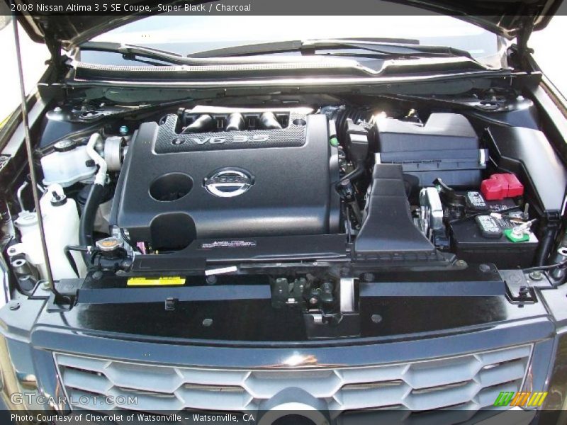 Super Black / Charcoal 2008 Nissan Altima 3.5 SE Coupe
