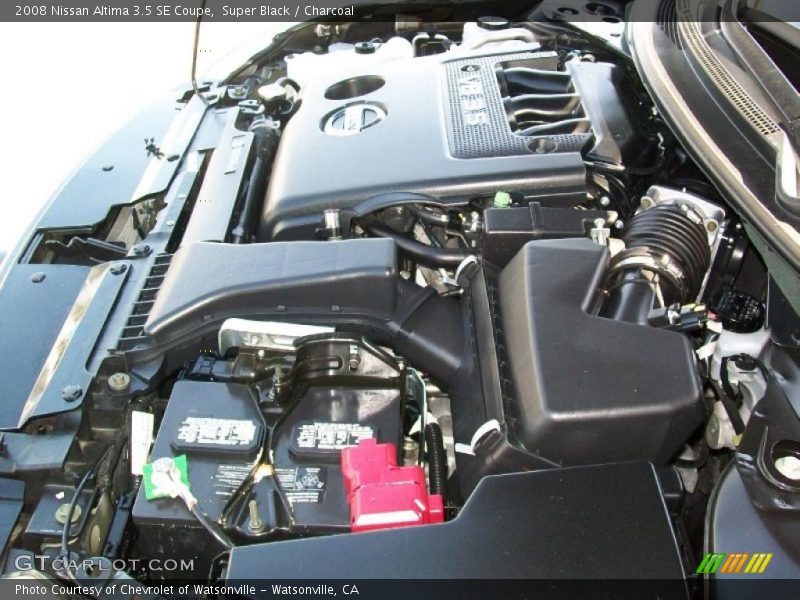 Super Black / Charcoal 2008 Nissan Altima 3.5 SE Coupe