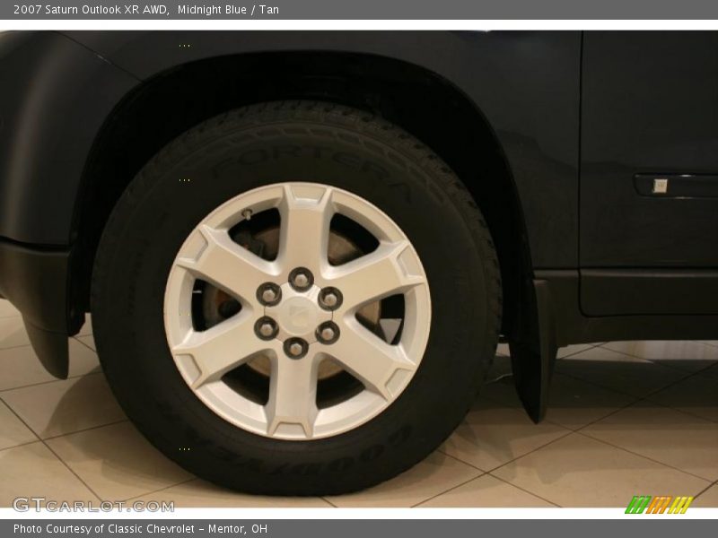 Midnight Blue / Tan 2007 Saturn Outlook XR AWD