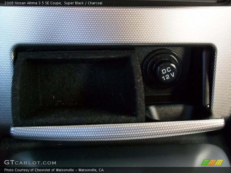 Super Black / Charcoal 2008 Nissan Altima 3.5 SE Coupe