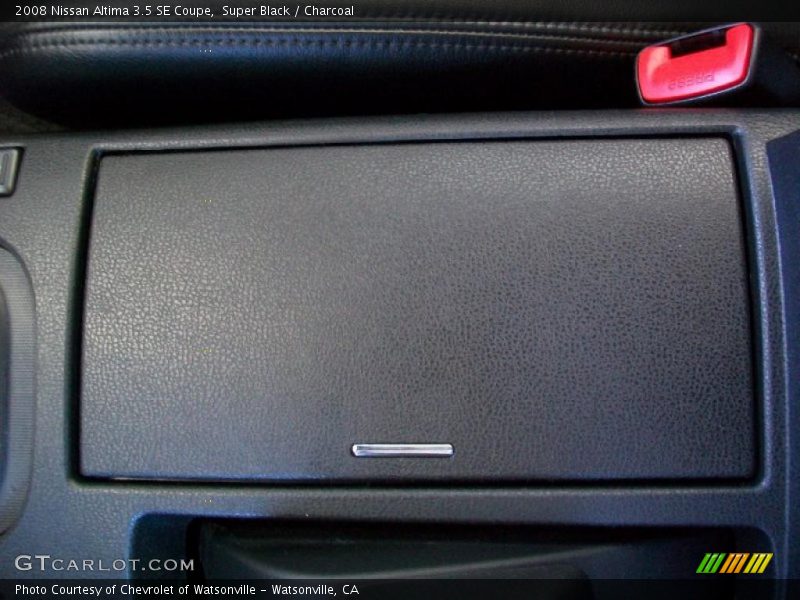 Super Black / Charcoal 2008 Nissan Altima 3.5 SE Coupe