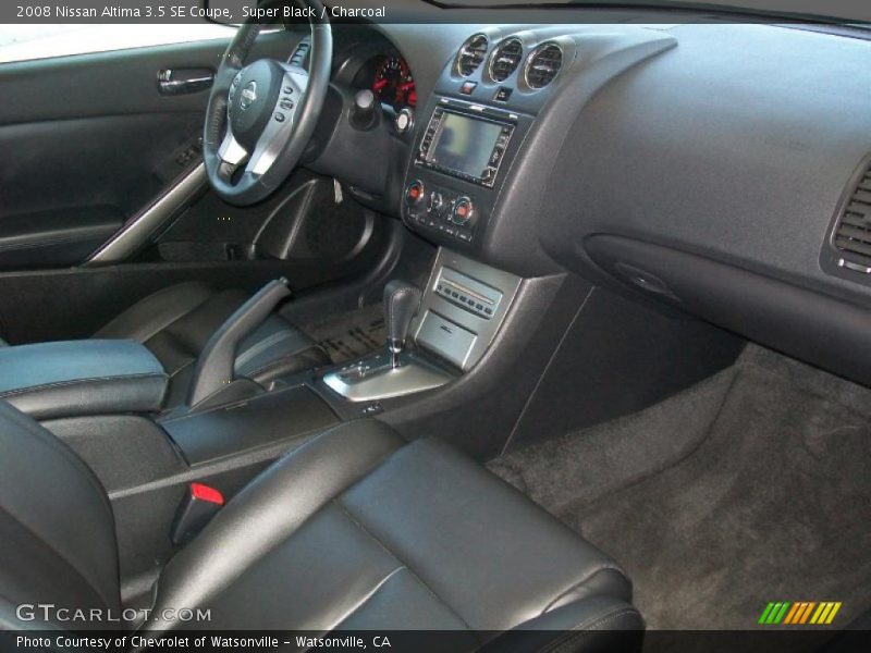 Super Black / Charcoal 2008 Nissan Altima 3.5 SE Coupe