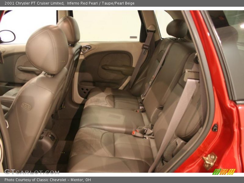 Inferno Red Pearl / Taupe/Pearl Beige 2001 Chrysler PT Cruiser Limited