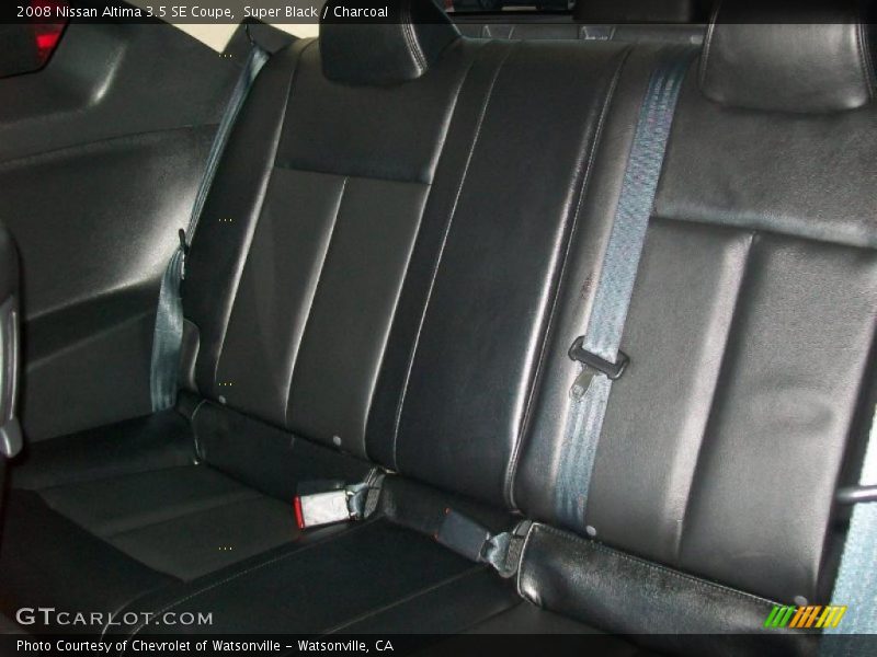 Super Black / Charcoal 2008 Nissan Altima 3.5 SE Coupe