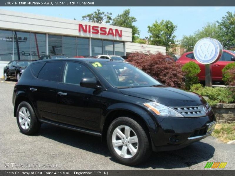 Super Black / Charcoal 2007 Nissan Murano S AWD
