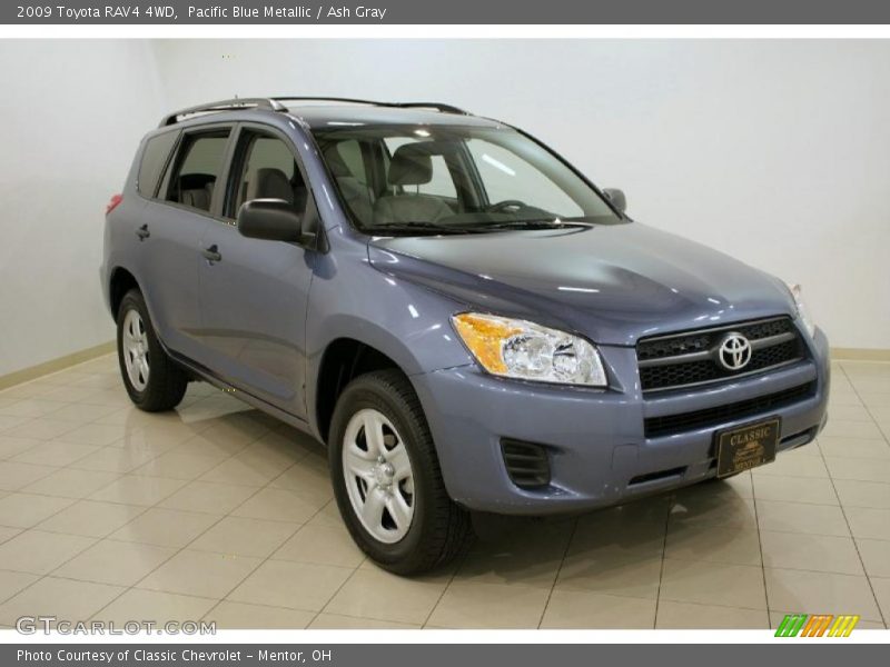 Pacific Blue Metallic / Ash Gray 2009 Toyota RAV4 4WD