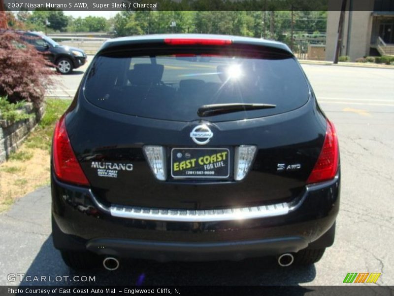 Super Black / Charcoal 2007 Nissan Murano S AWD