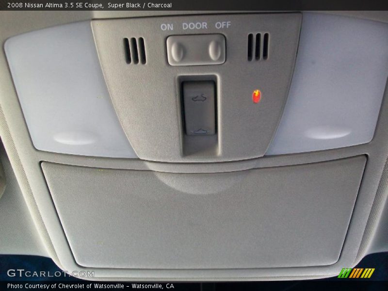 Super Black / Charcoal 2008 Nissan Altima 3.5 SE Coupe
