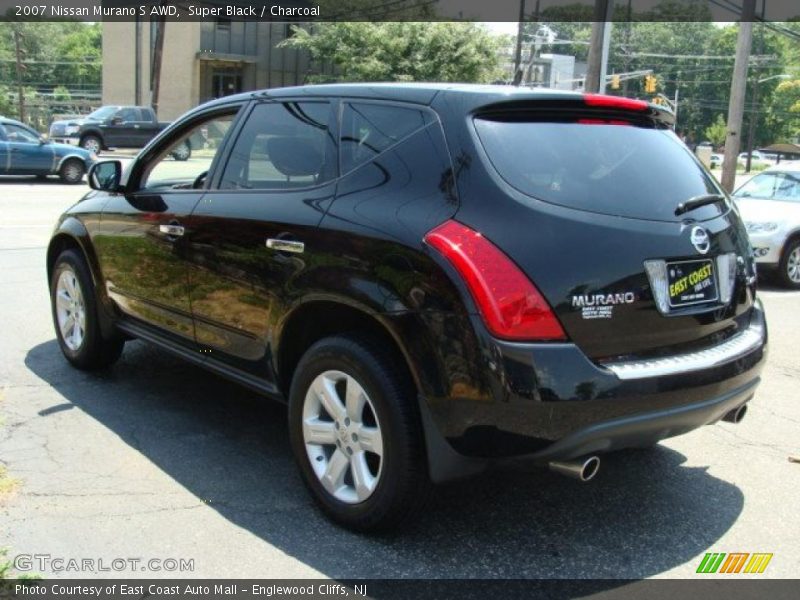 Super Black / Charcoal 2007 Nissan Murano S AWD