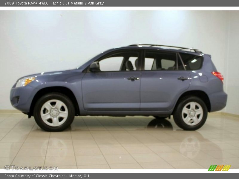 Pacific Blue Metallic / Ash Gray 2009 Toyota RAV4 4WD