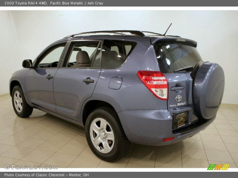 Pacific Blue Metallic / Ash Gray 2009 Toyota RAV4 4WD