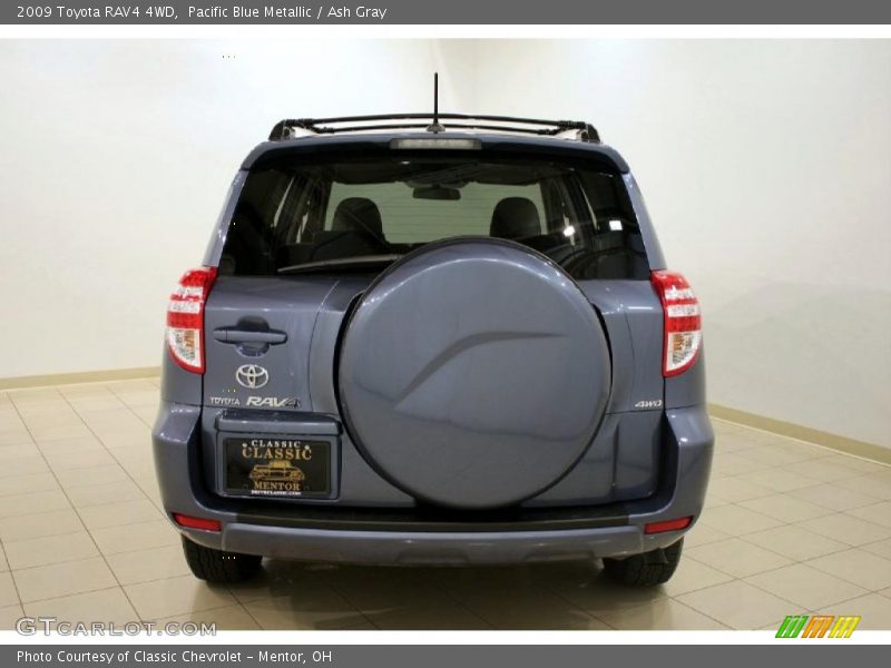 Pacific Blue Metallic / Ash Gray 2009 Toyota RAV4 4WD