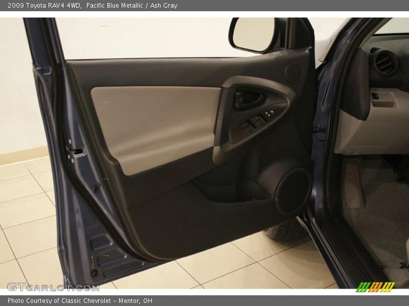 Pacific Blue Metallic / Ash Gray 2009 Toyota RAV4 4WD
