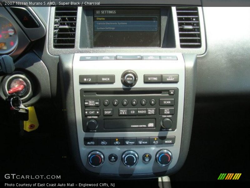 Super Black / Charcoal 2007 Nissan Murano S AWD