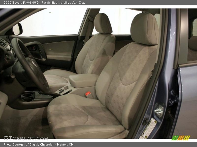 Pacific Blue Metallic / Ash Gray 2009 Toyota RAV4 4WD