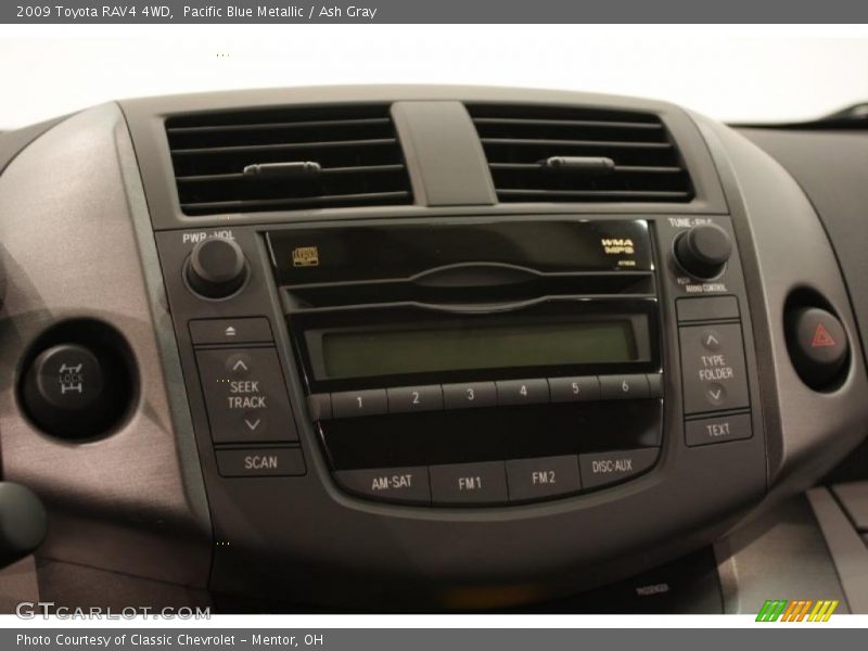 Pacific Blue Metallic / Ash Gray 2009 Toyota RAV4 4WD
