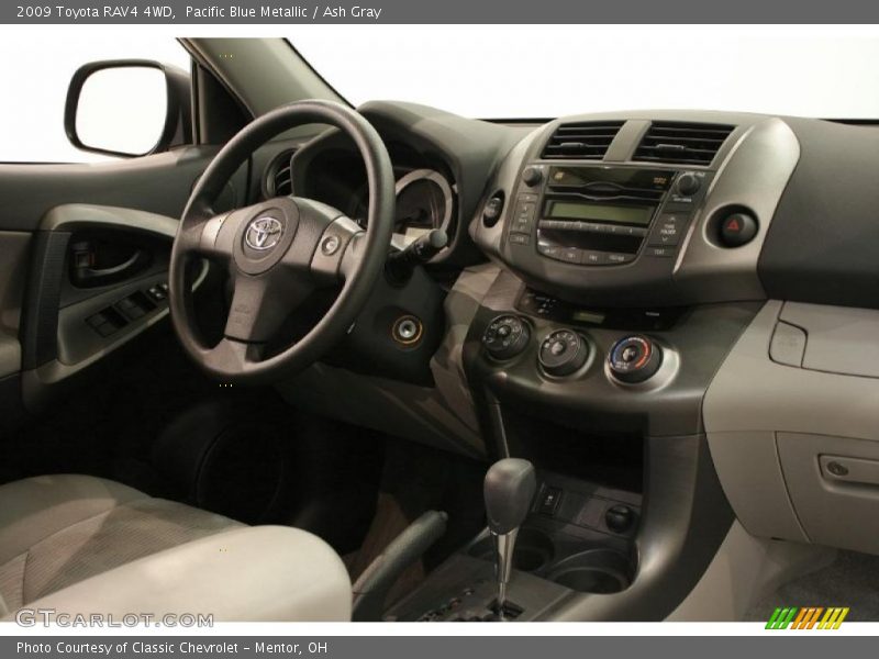 Pacific Blue Metallic / Ash Gray 2009 Toyota RAV4 4WD
