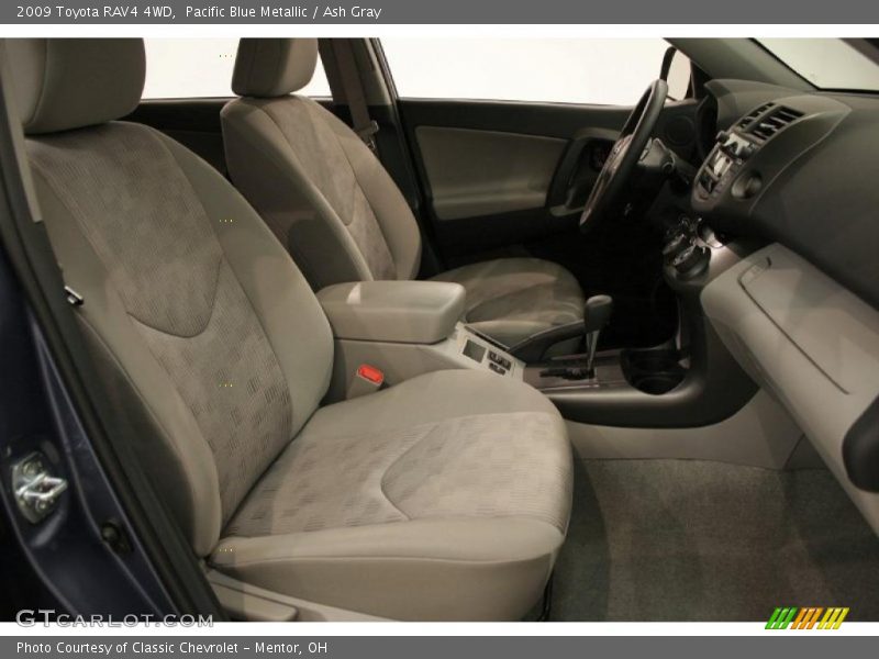 Pacific Blue Metallic / Ash Gray 2009 Toyota RAV4 4WD