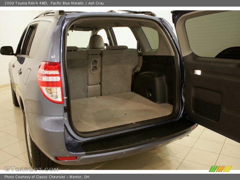 Pacific Blue Metallic / Ash Gray 2009 Toyota RAV4 4WD