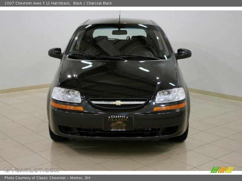 Black / Charcoal Black 2007 Chevrolet Aveo 5 LS Hatchback