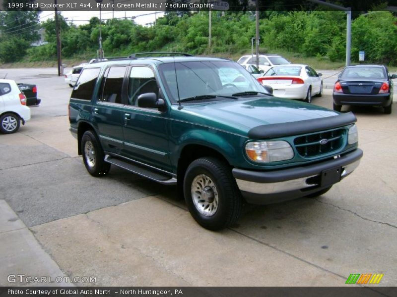 Pacific Green Metallic / Medium Graphite 1998 Ford Explorer XLT 4x4