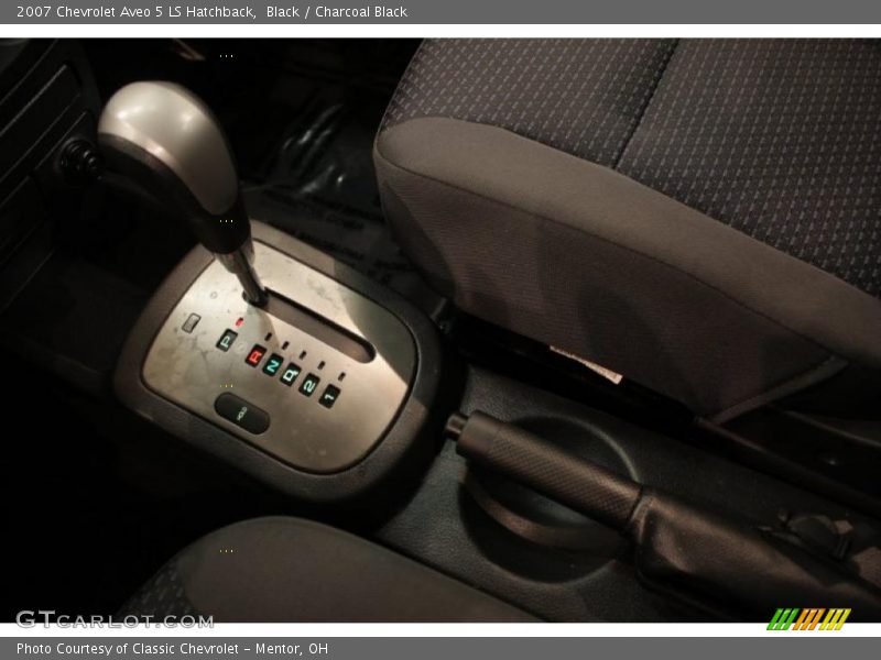 Black / Charcoal Black 2007 Chevrolet Aveo 5 LS Hatchback