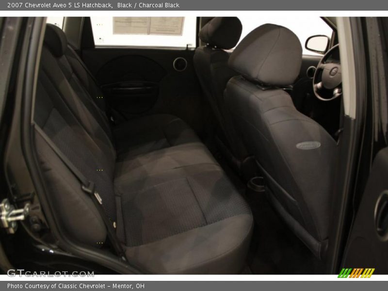 Black / Charcoal Black 2007 Chevrolet Aveo 5 LS Hatchback