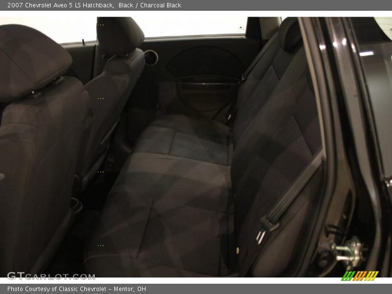 Black / Charcoal Black 2007 Chevrolet Aveo 5 LS Hatchback