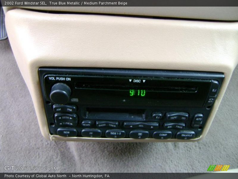 True Blue Metallic / Medium Parchment Beige 2002 Ford Windstar SEL