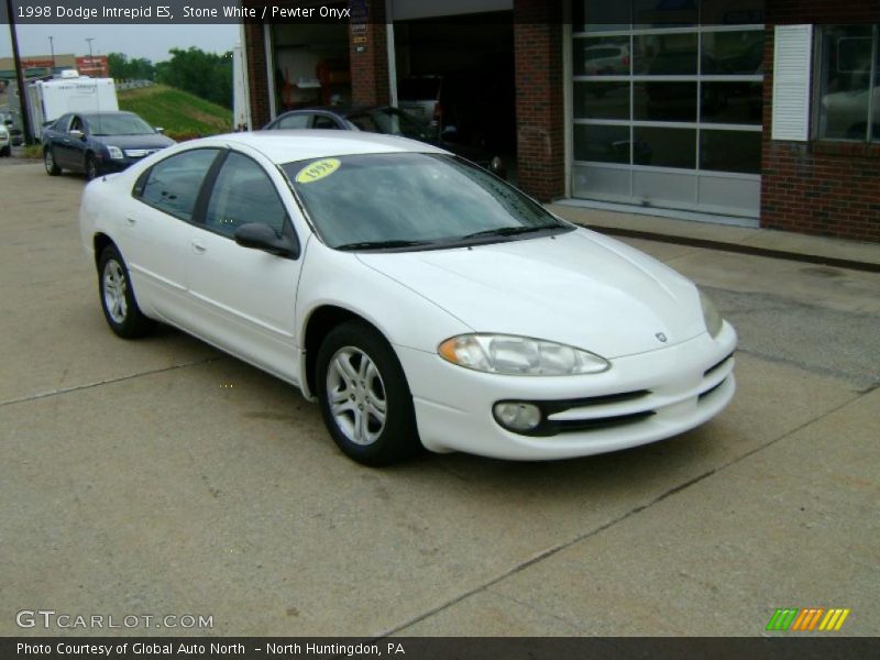 Stone White / Pewter Onyx 1998 Dodge Intrepid ES
