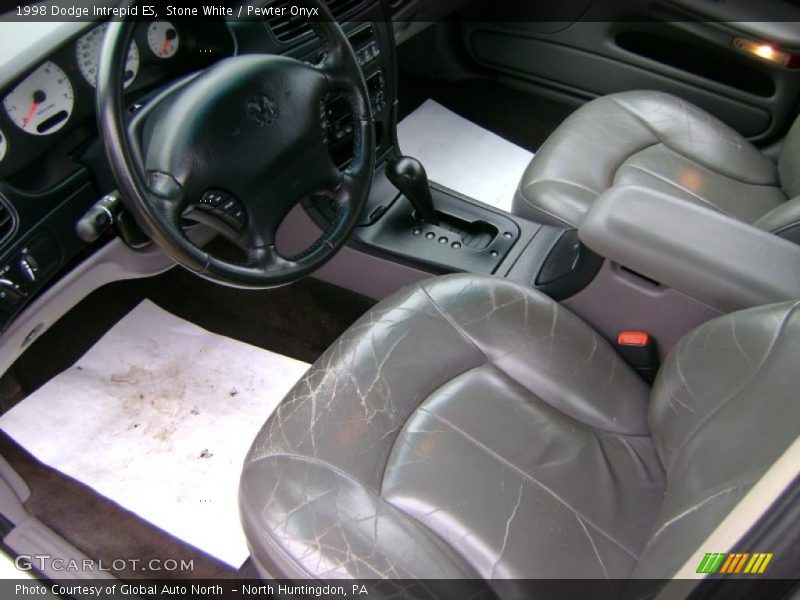 Stone White / Pewter Onyx 1998 Dodge Intrepid ES
